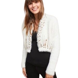 Anthropologie Knitted & Knotted Sweater Cardigan Shrug